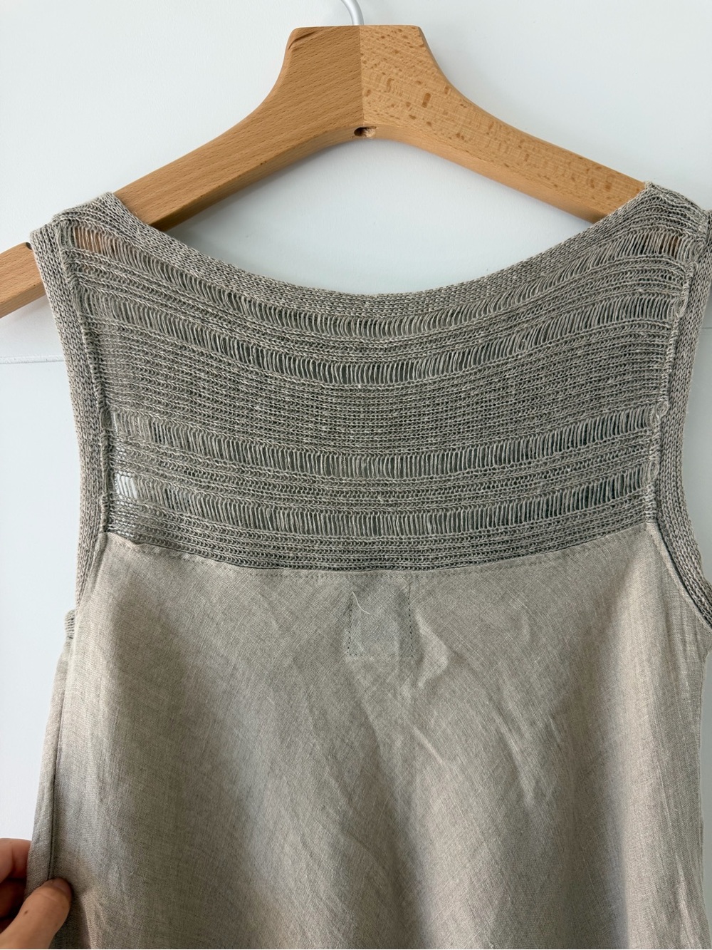 Beata Chrzanowska Artisan Linen Dress – Rare Designer Piece – 100% Linen Size S - Picture 4 of 13